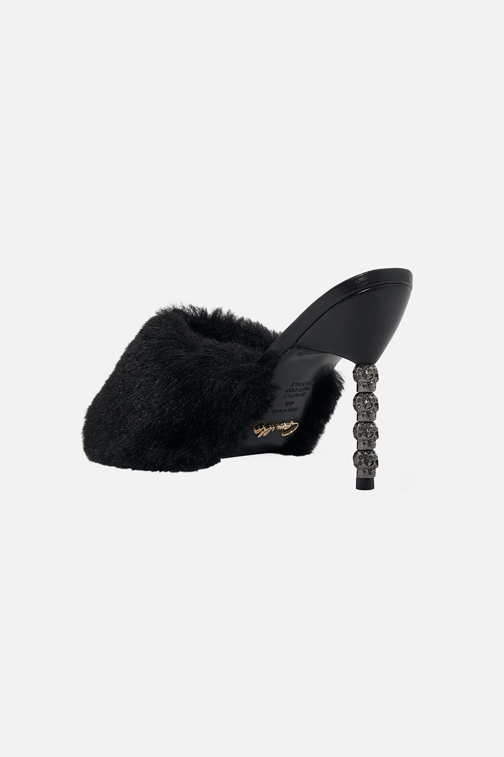 STATEMENT HIGH HEEL MULE ORDER OF DISORDER