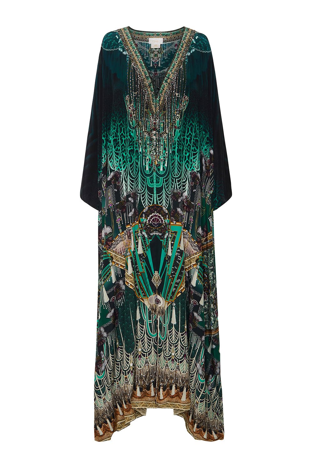 SPLIT HEM LACE UP KAFTAN FITZGERALDS FLAPPER