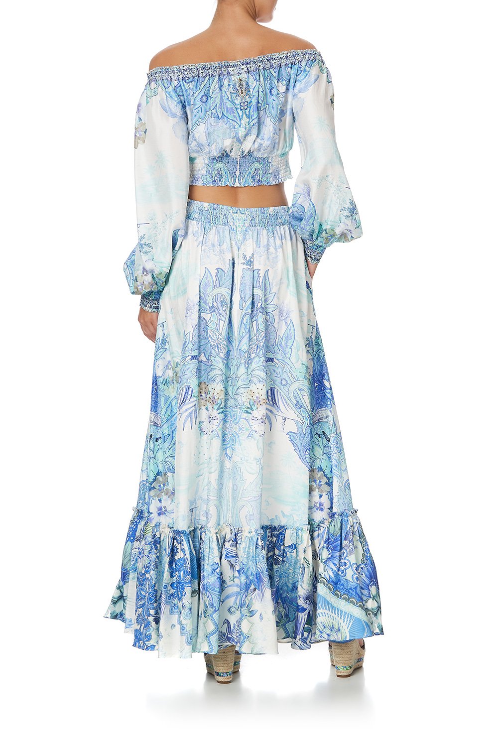 RUFFLE HEM SKIRT CALI DREAMING