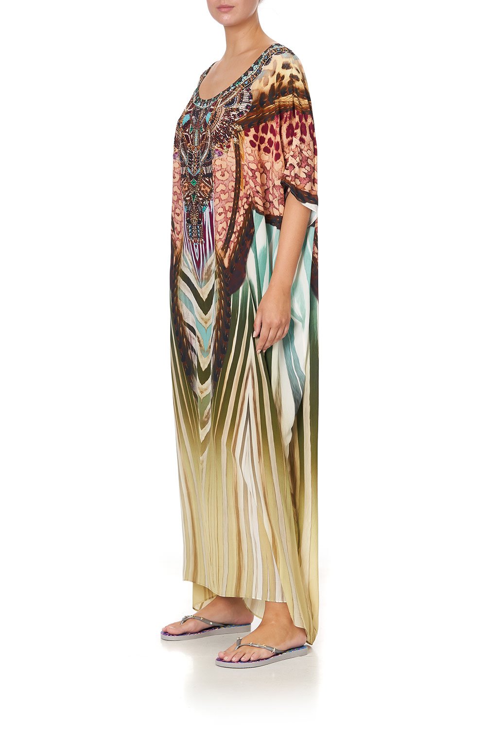 ROUND NECK KAFTAN UP ON CLOUD NINE