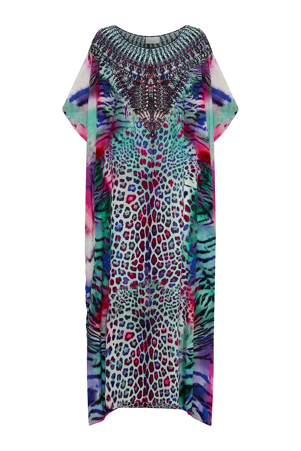 ROUND NECK KAFTAN MIGHTY MEOW