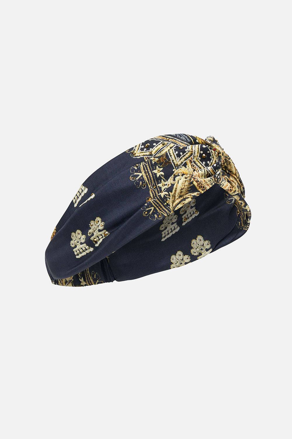 WOVEN TWIST HEADBAND ITS ALL OVER TORERO