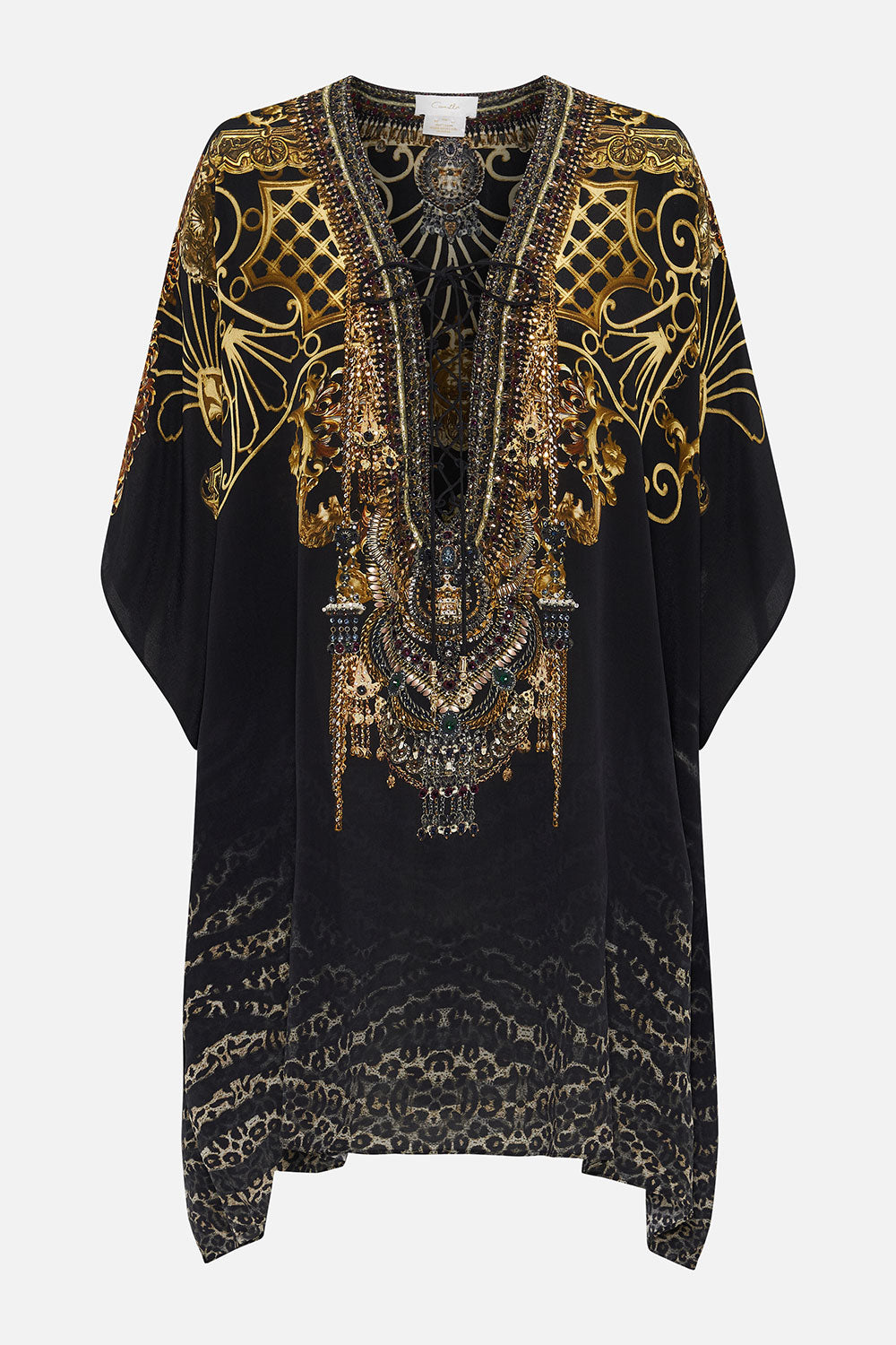 SHORT LACE UP KAFTAN SHADOWS OF ARMADA