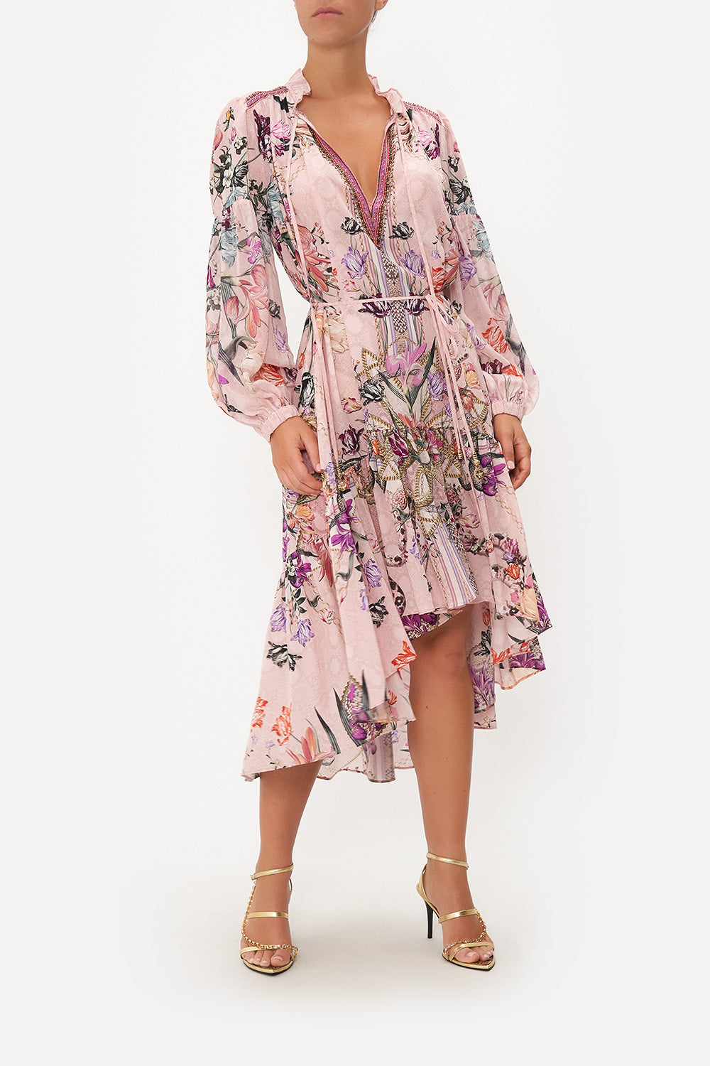 BLOUSON HIGH LOW DRESS MAD AS A SNAKE