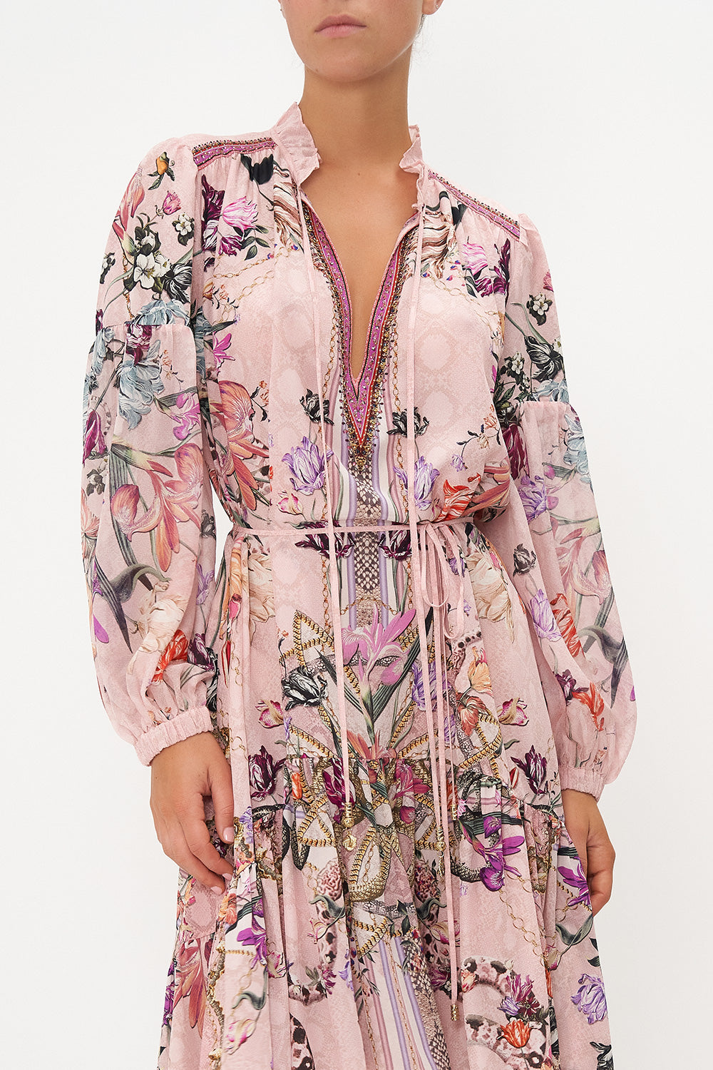 BLOUSON HIGH LOW DRESS MAD AS A SNAKE