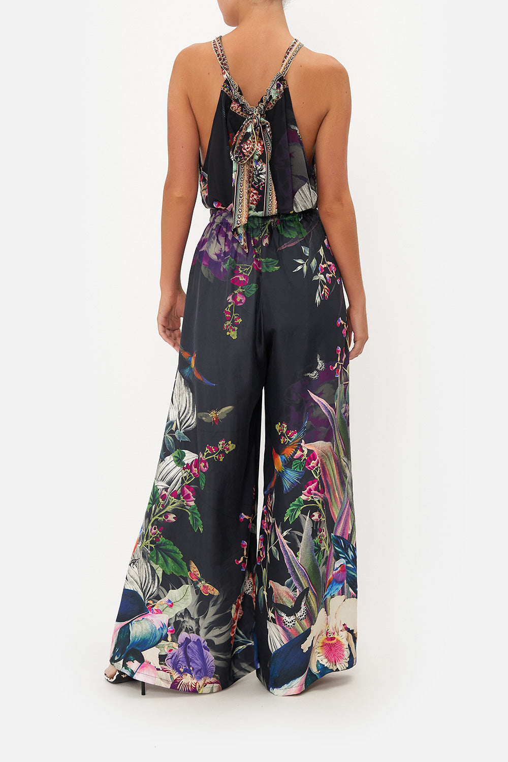 WIDE LEG TROUSER WITH FRONT POCKETS PARADISO PLACE