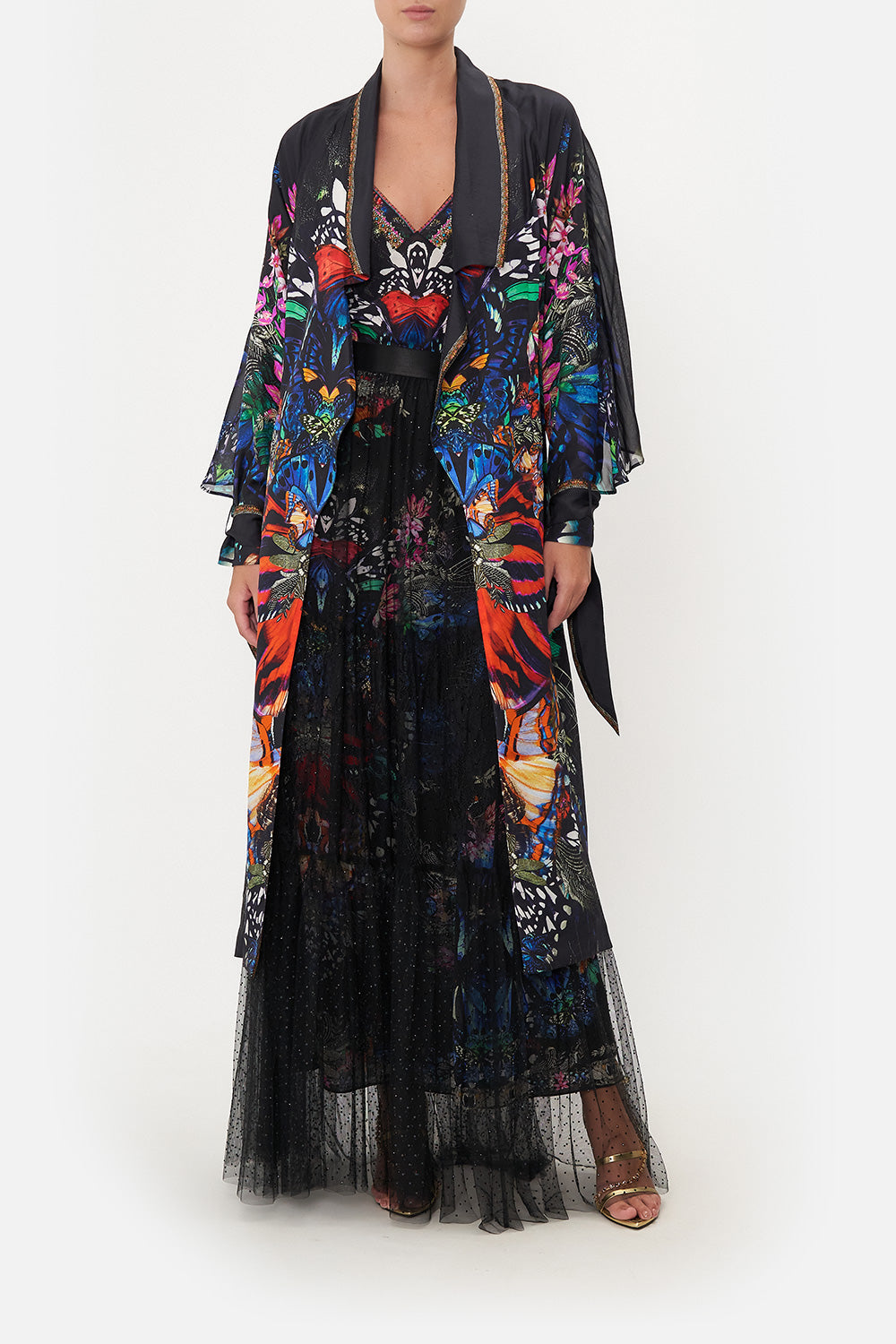 SOFT TRENCH WITH TIES FLUTTER BY