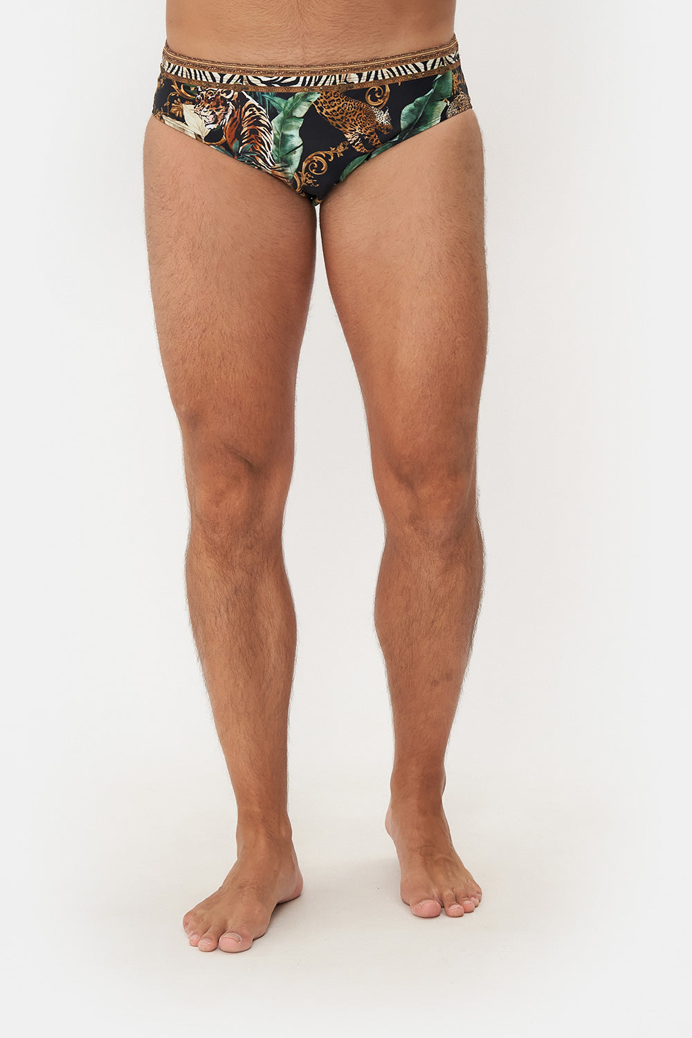 SWIM BRIEF EASY TIGER