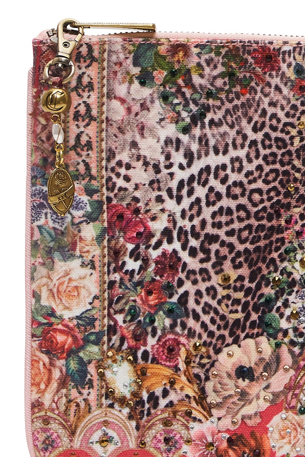 SMALL CANVAS CLUTCH ANARCHY AT ANNABELS