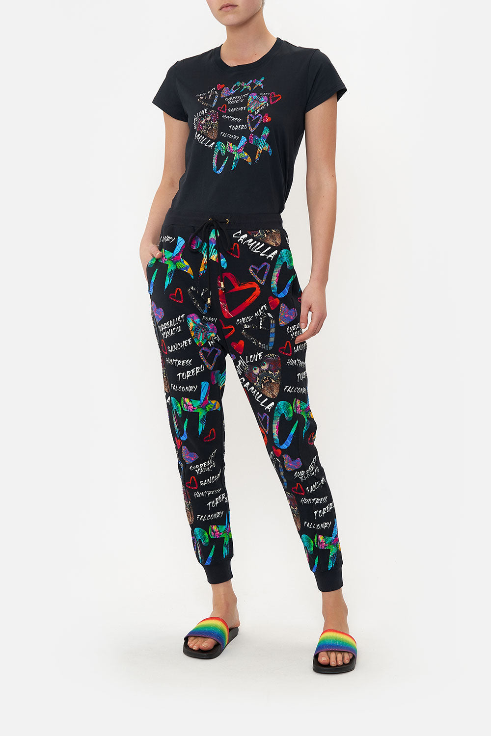 SIDE PANEL JERSEY PANT TAGGED UP