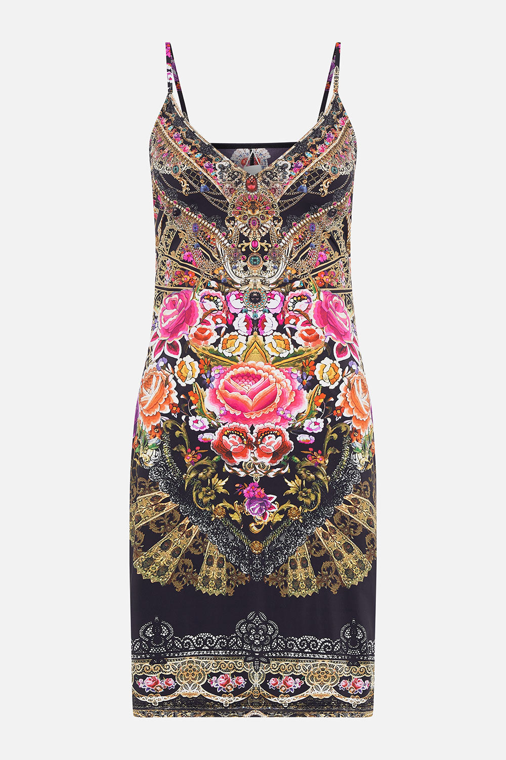 V NECK SLIP DANCE WITH DUENDE