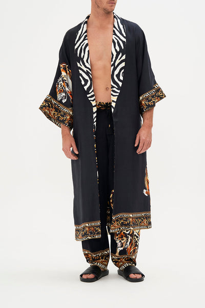 LONG LINE REVERSIBLE ROBE WHATS NEW PUSSYCAT