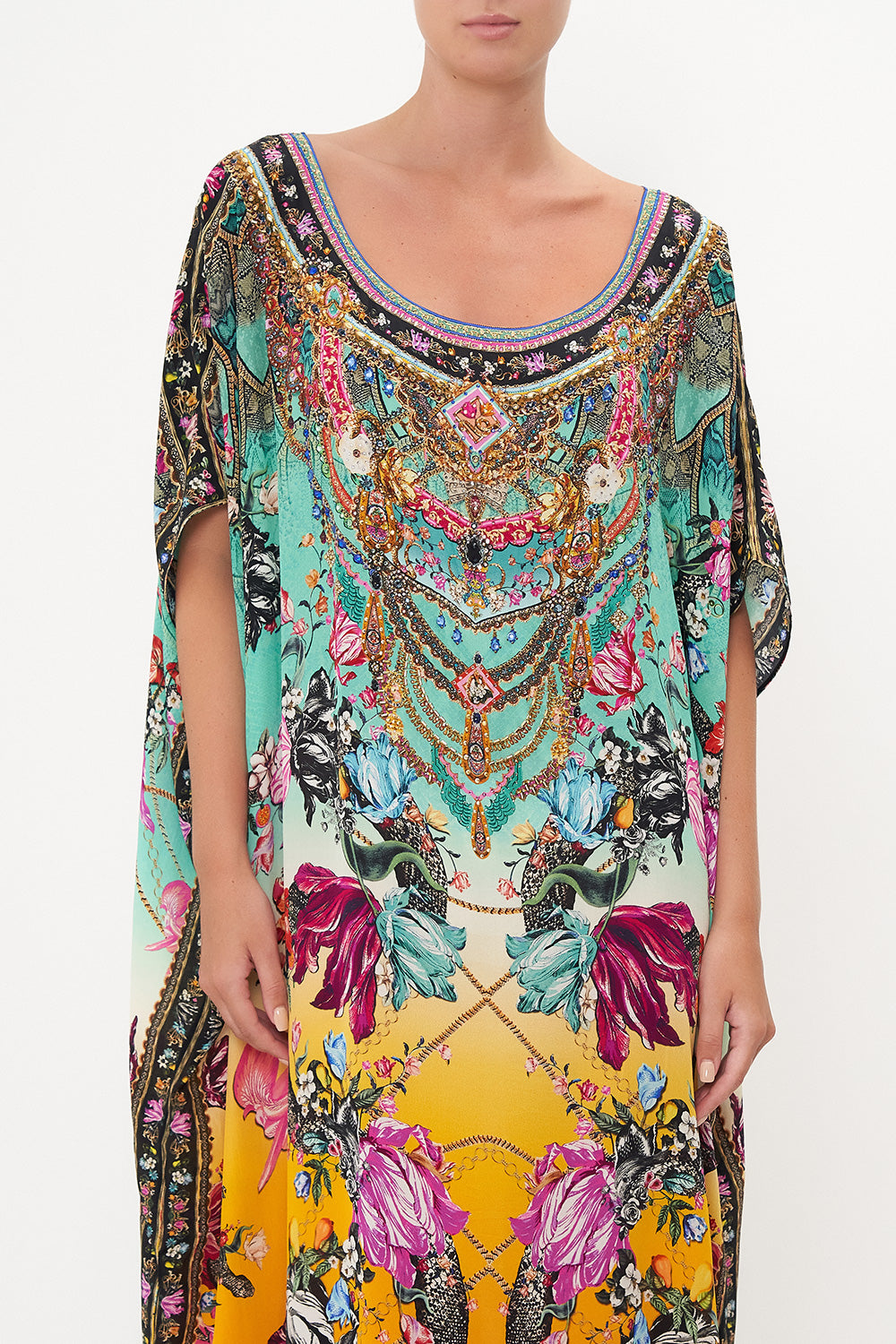 ROUND NECK KAFTAN VIPER ROOM