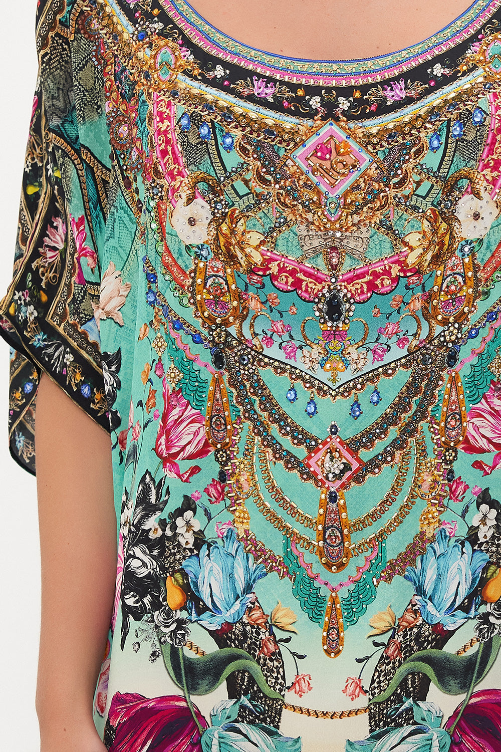 ROUND NECK KAFTAN VIPER ROOM