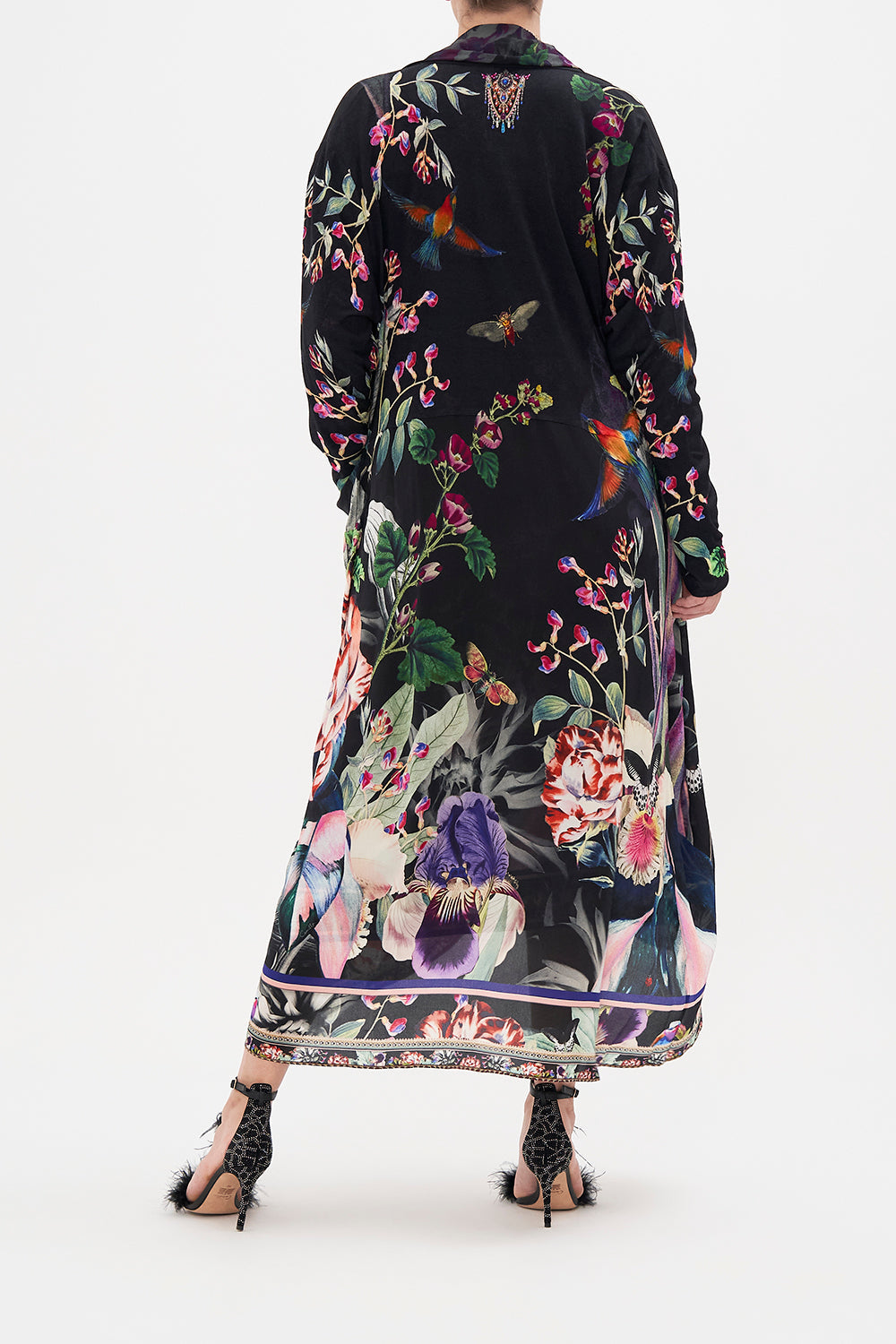 LONG CASUAL JACKET WITH POCKETS PARADISO PLACE