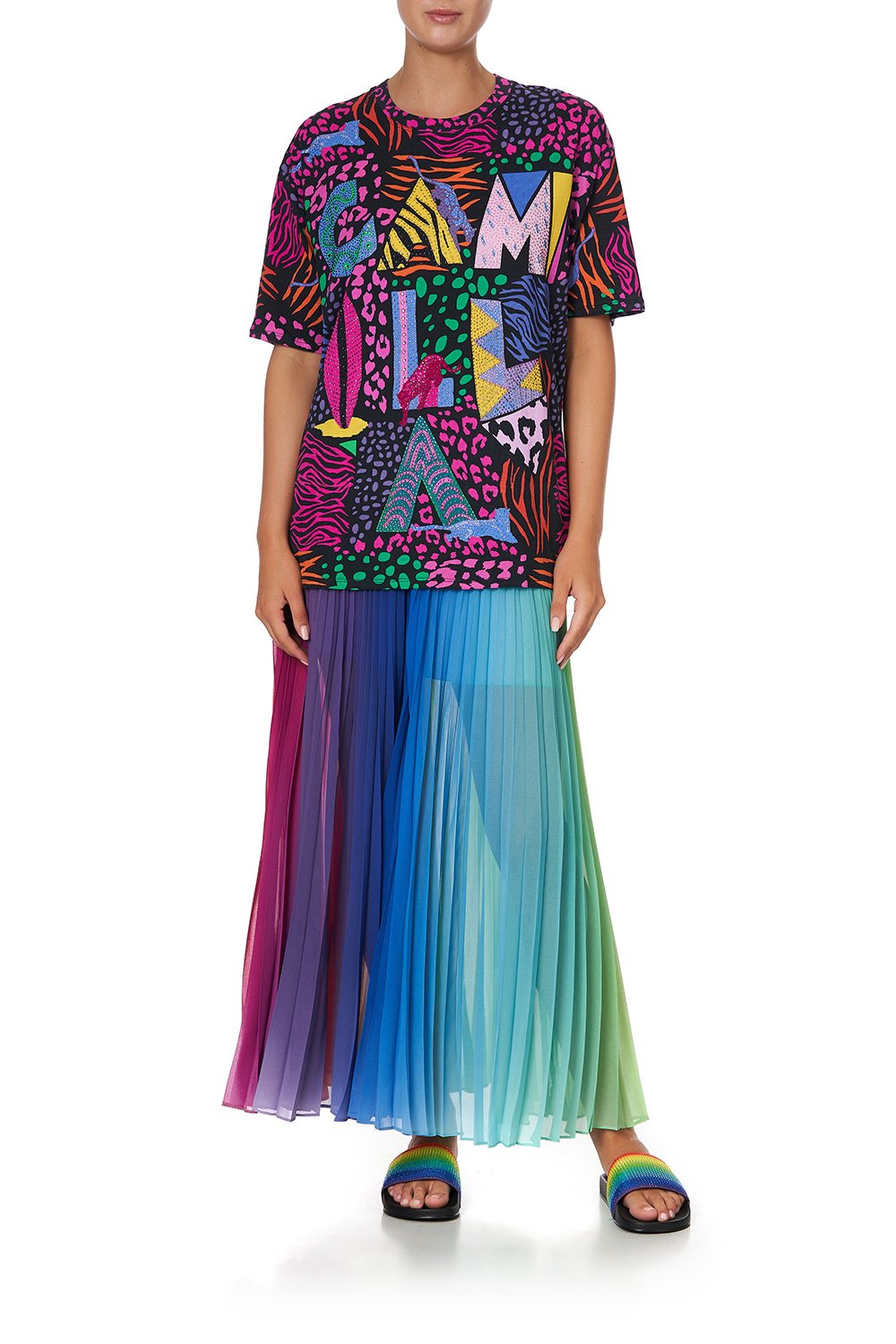 OVERSIZE BAND TEE FAIR LADYS DINKUM