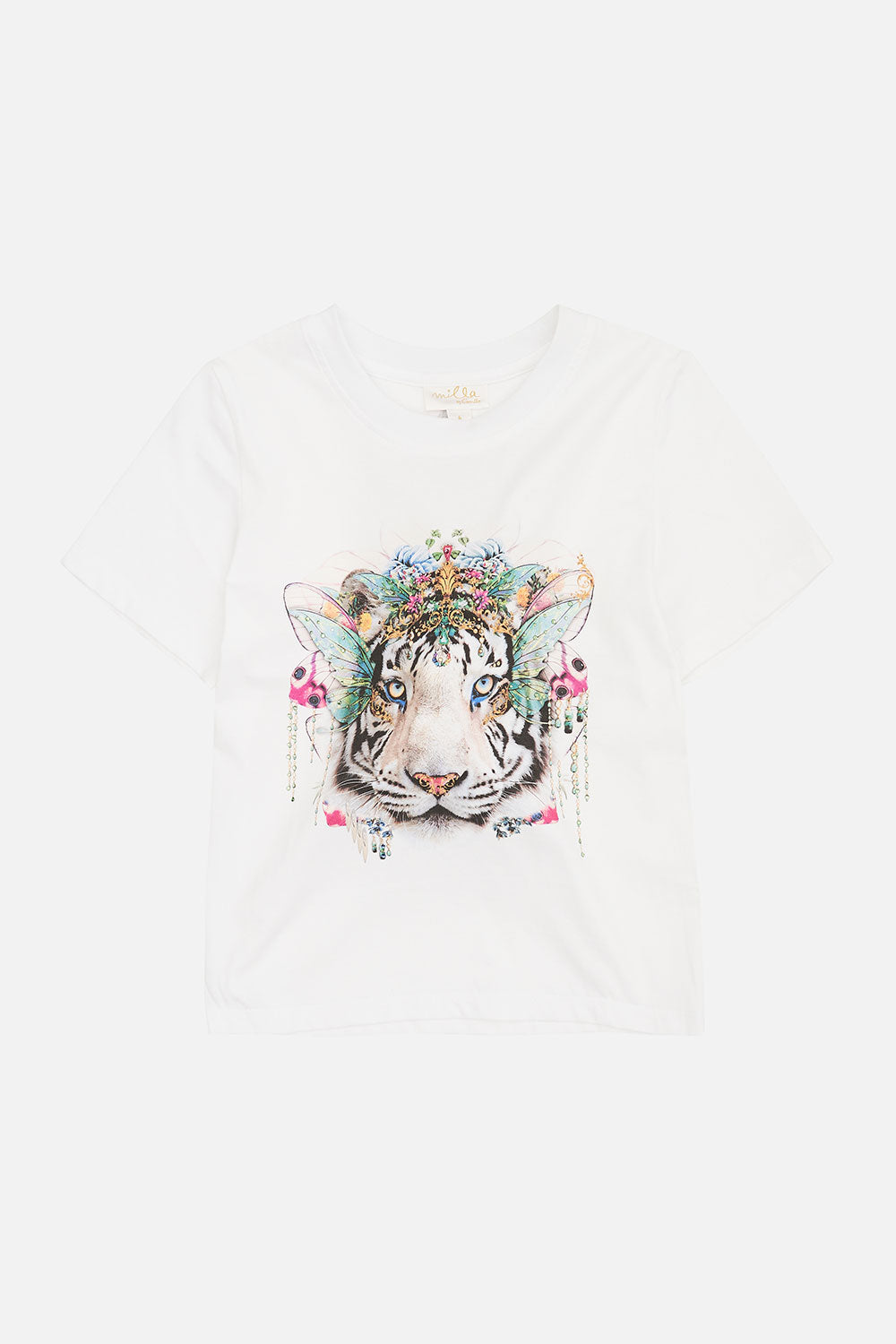 KIDS SHORT SLEEVE T-SHIRT 4-10 QUEENS BEE HIVE