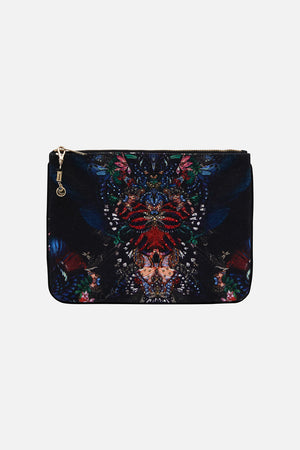 SMALL CANVAS CLUTCH FLUTTER BY