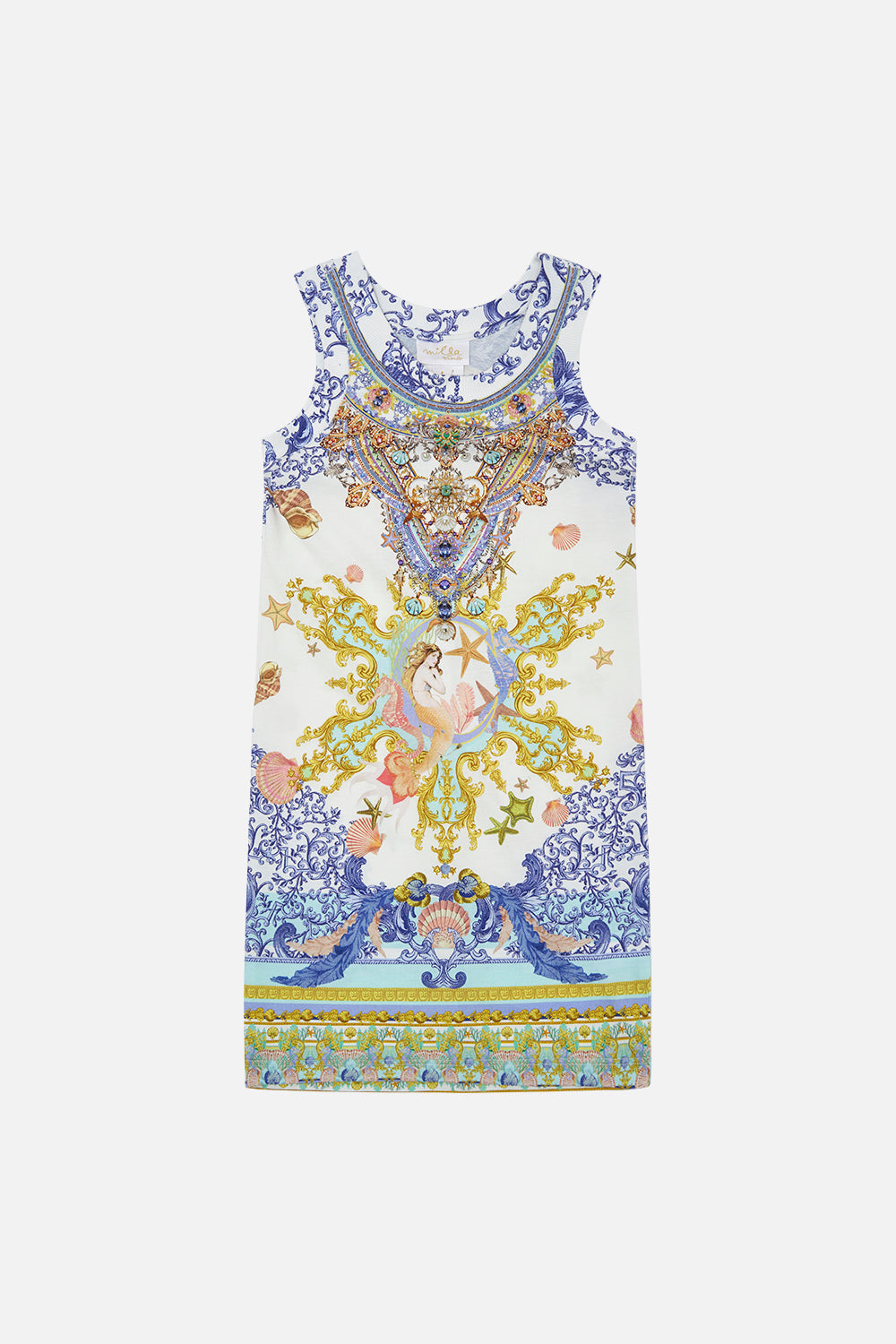 KIDS JERSEY TANK DRESS 12-14 STAR OF THE SEA