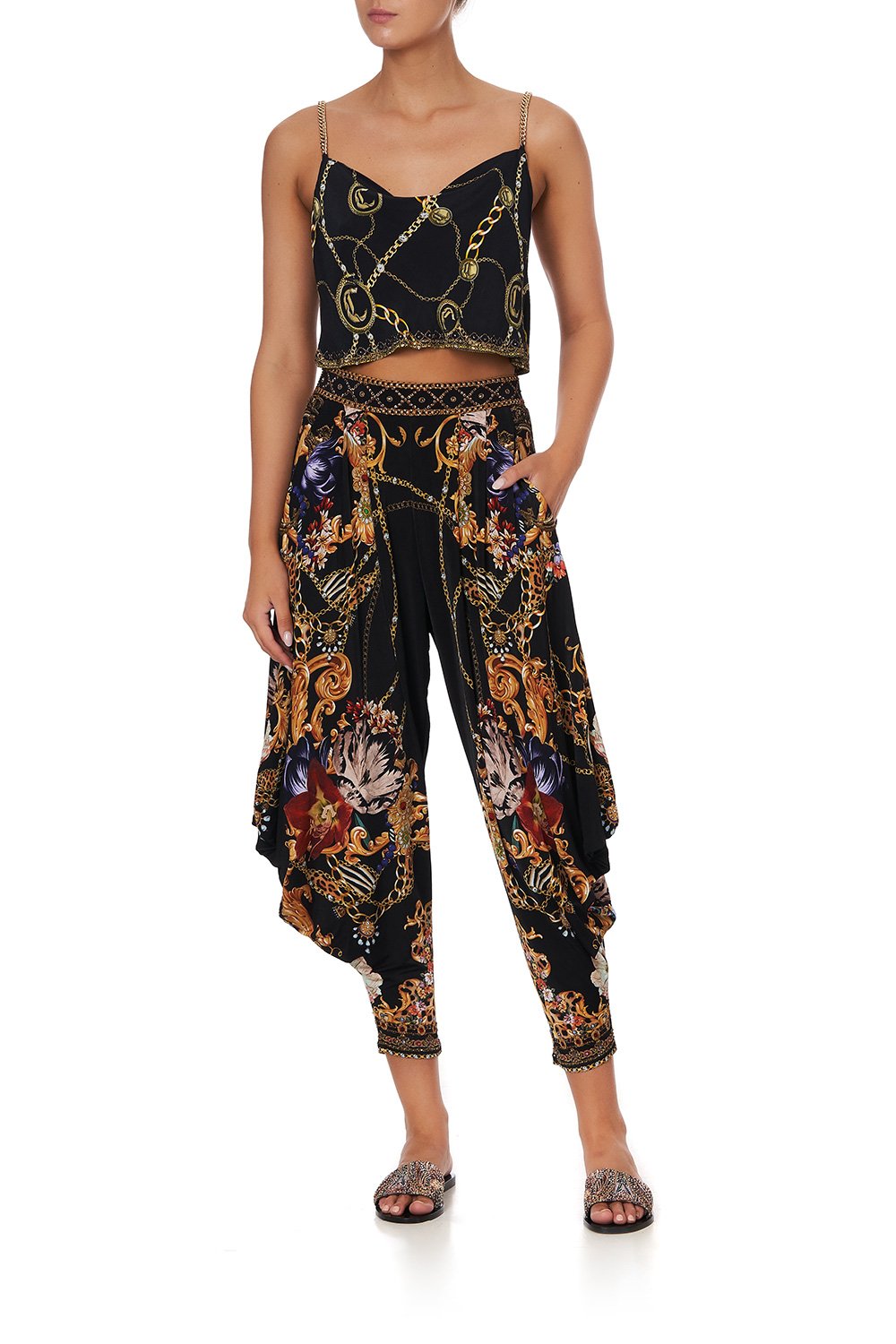 BIAS CROP CAMI A NIGHT IN THE 90S