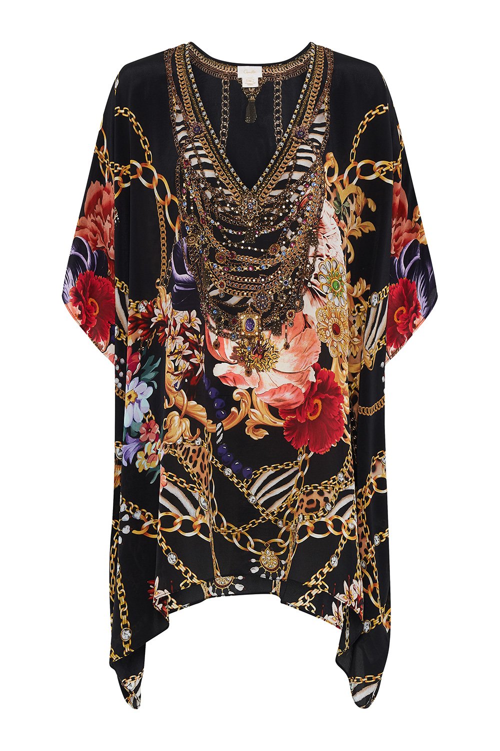 RECTANGULAR V NECK KAFTAN A NIGHT IN THE 90S