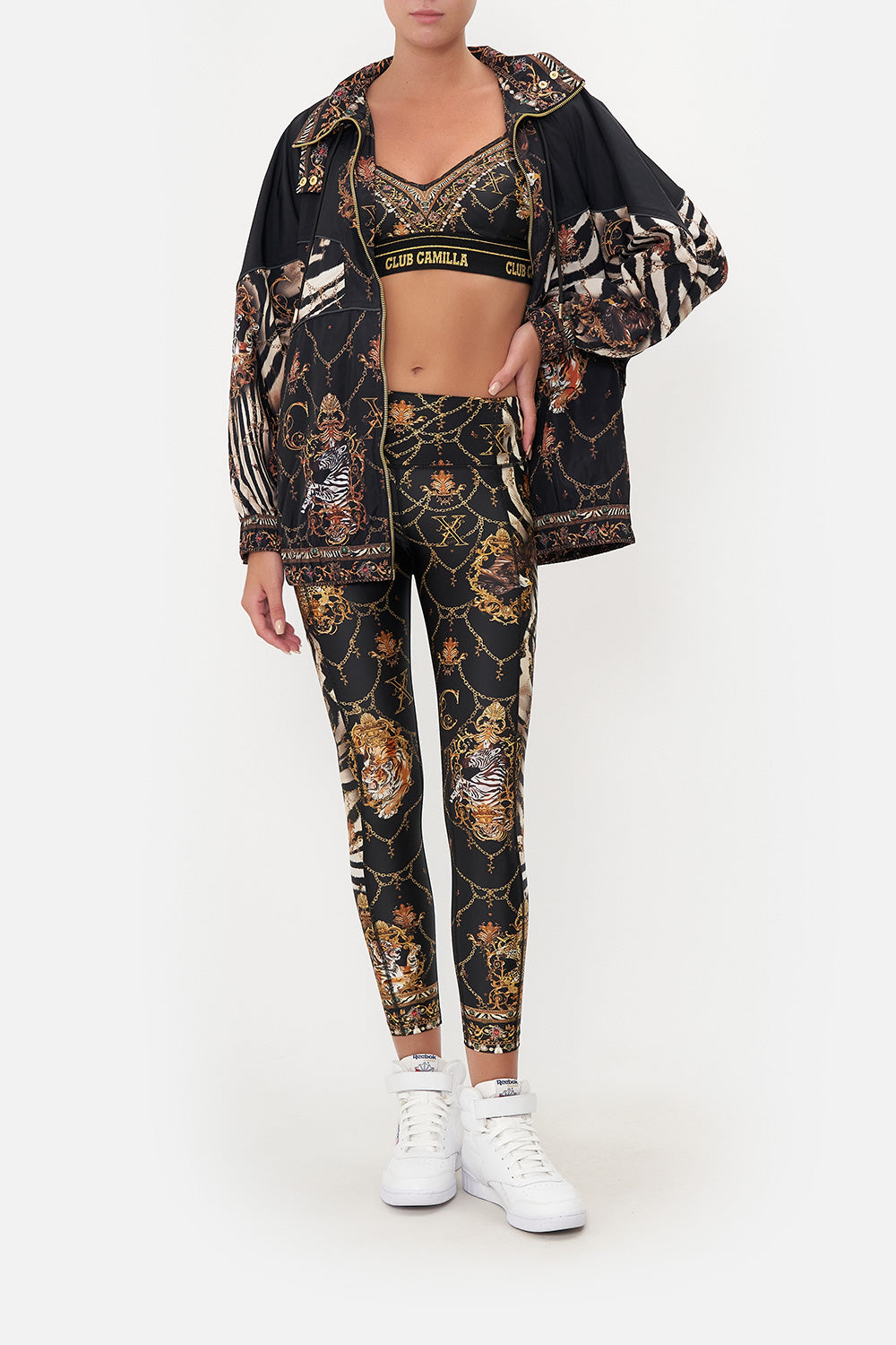 OVERSIZED ZIP FRONT HOODIE KNIGHTS OF JAGGIS TABLE