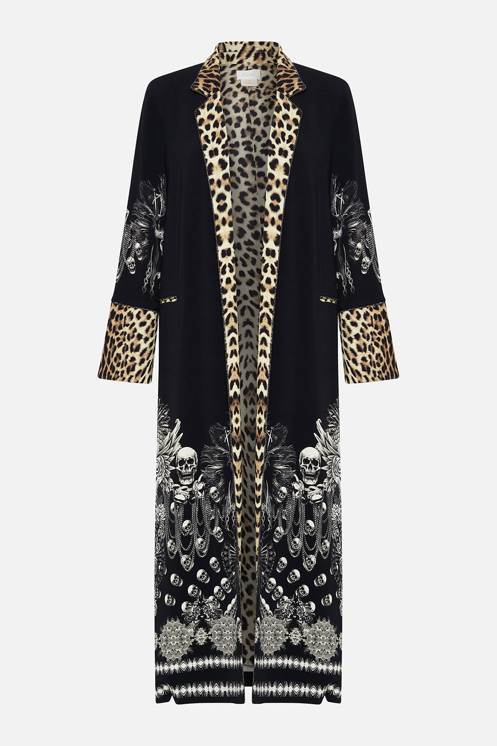 CUFFED SIDE SPLIT COAT ORDER OF DISORDER