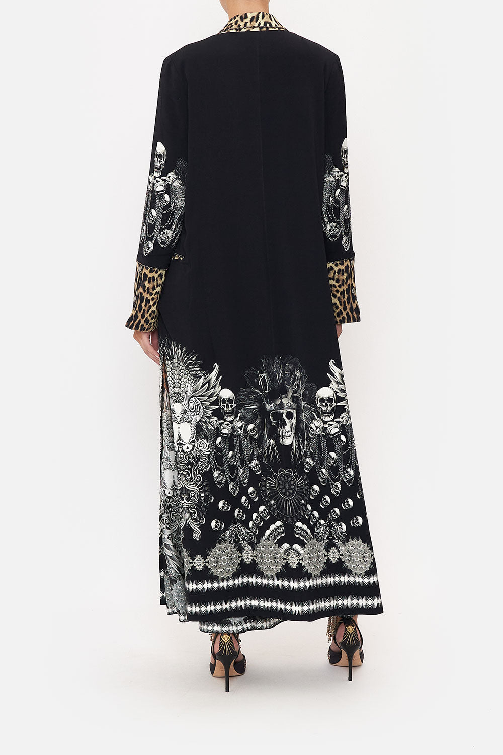 CUFFED SIDE SPLIT COAT ORDER OF DISORDER