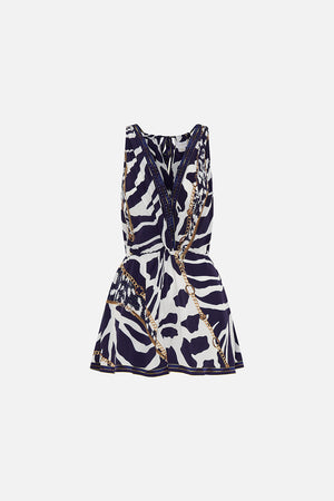 KNOT DETAIL PLAYSUIT WHERES YOUR HEAD AT
