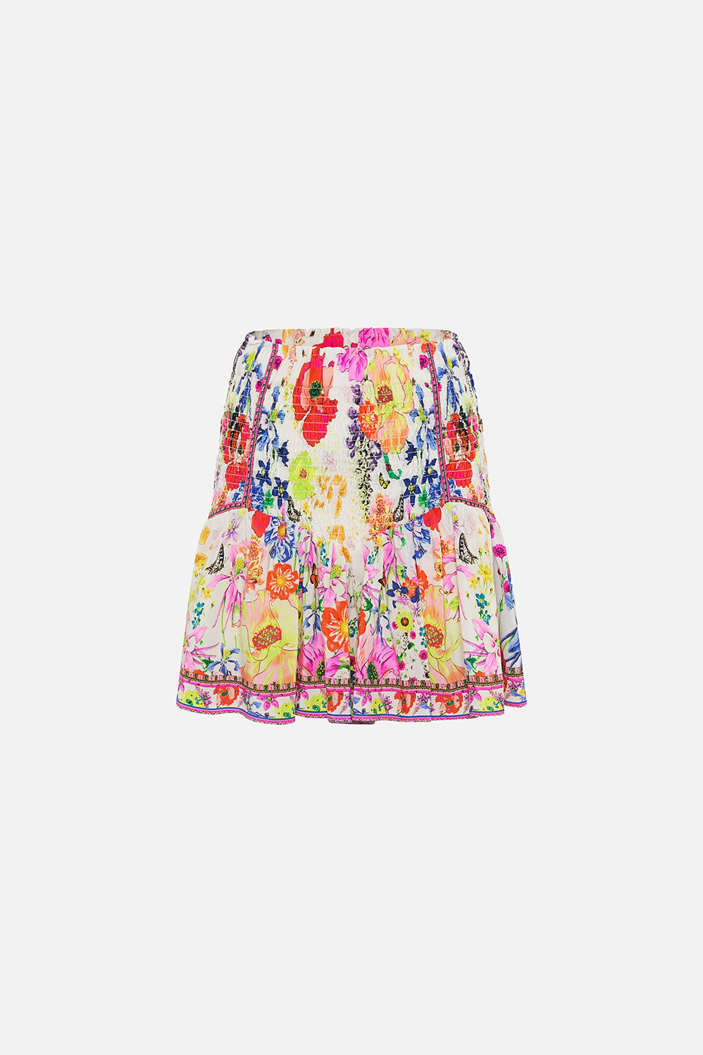 SHIRRED PANEL MINI SKIRT FAIRY GANG