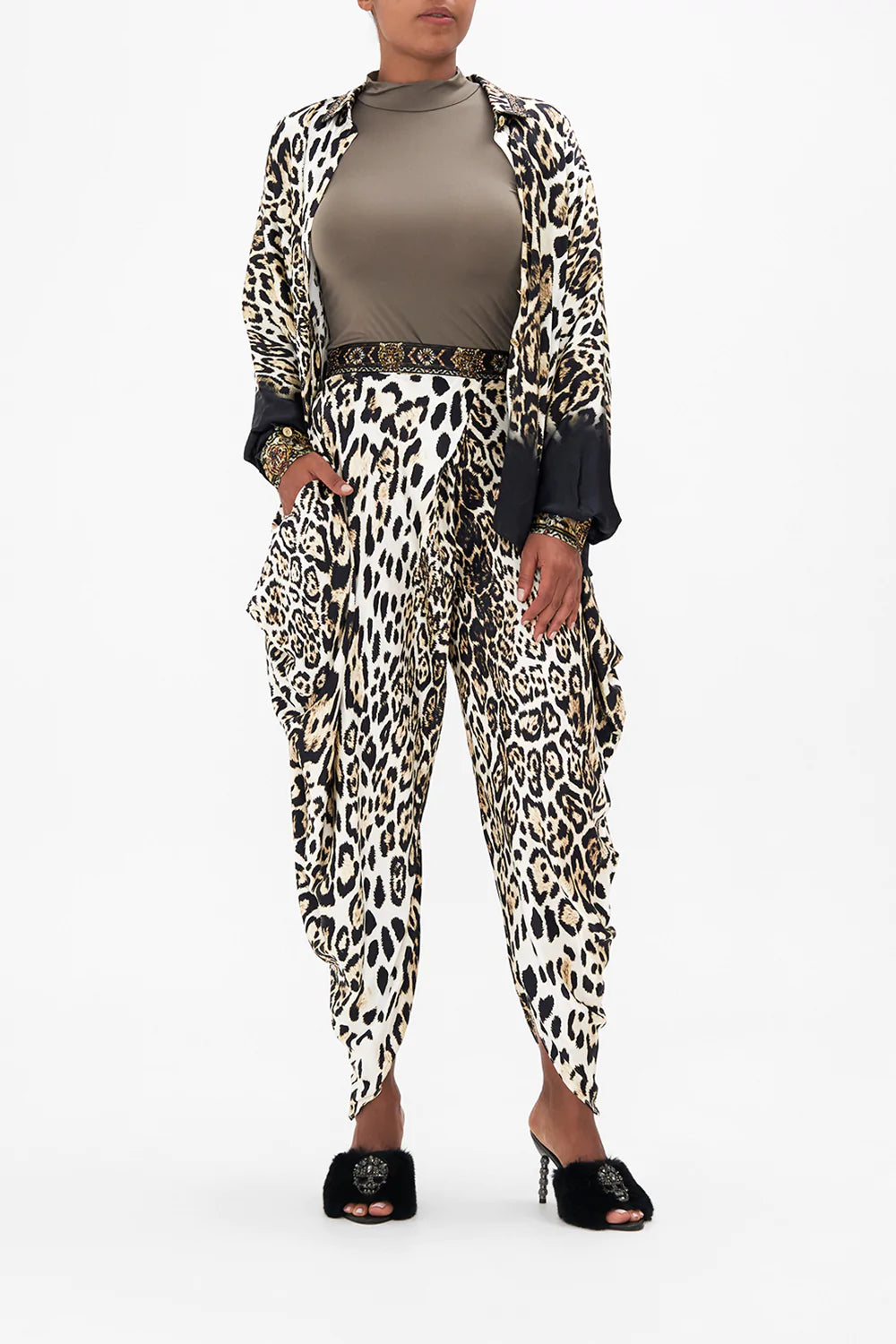 CURVED HEM SHIRT COOL FOR CATS