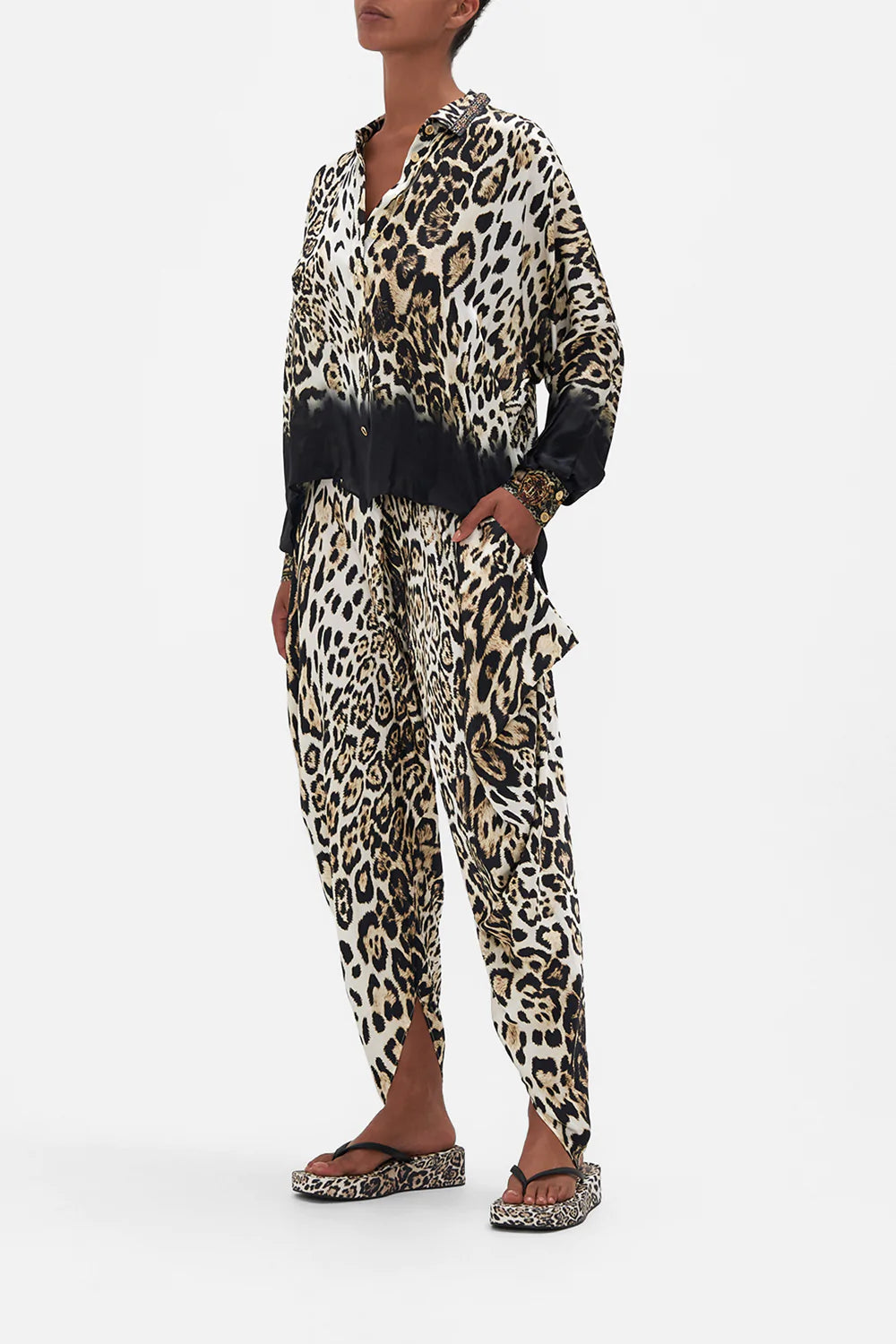 CURVED HEM SHIRT COOL FOR CATS