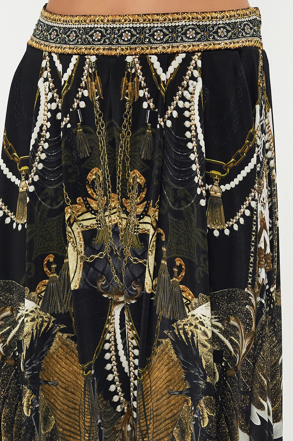 JERSEY DRAPE PANT WITH POCKET RAVIN RAVEN