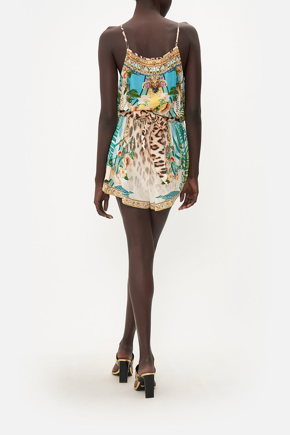 SHOESTRING STRAP PLAYSUIT ROYALTY LOYALTY