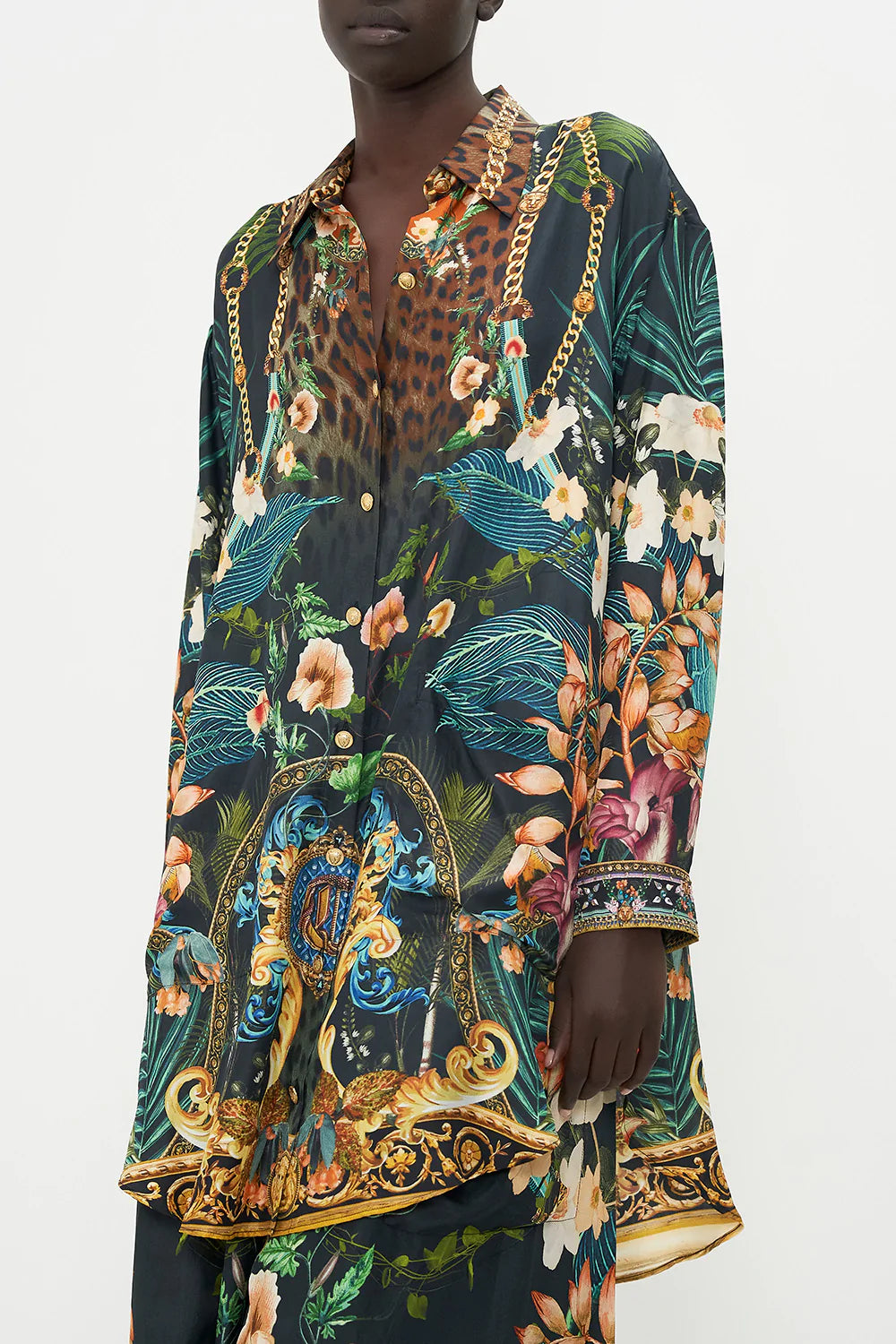 SHIRT TUNIC WITH POCKETS FEARLESS FELIS