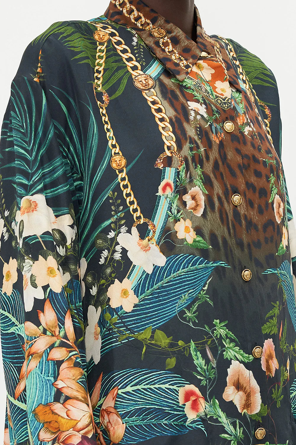 SHIRT TUNIC WITH POCKETS FEARLESS FELIS