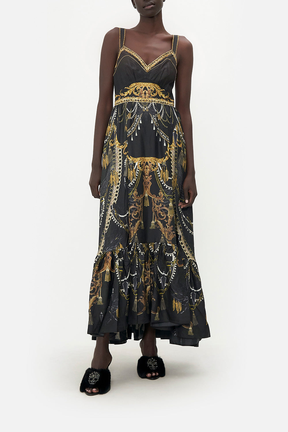 DRESS WITH FITTED BODICE RAVIN RAVEN