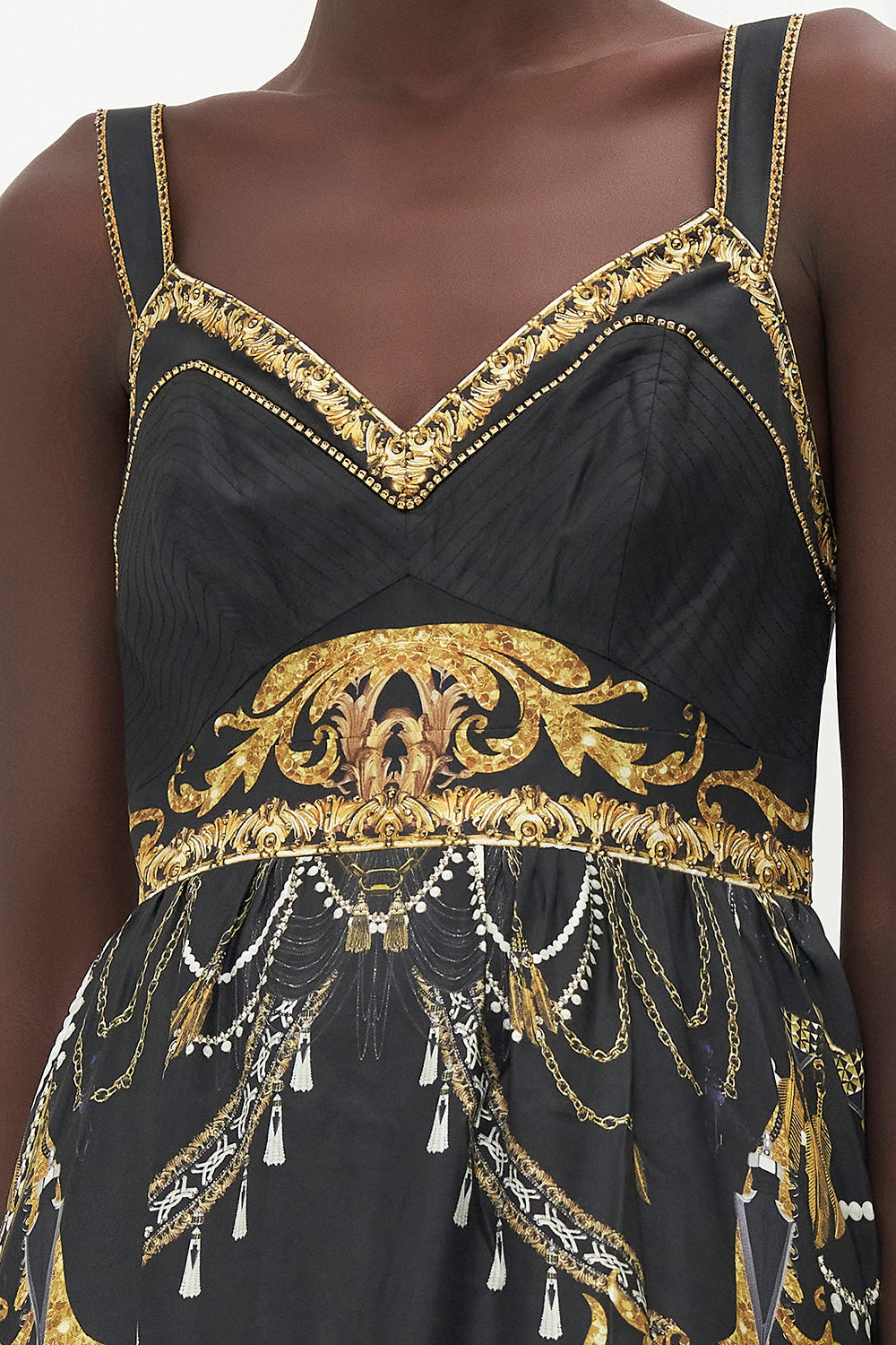 DRESS WITH FITTED BODICE RAVIN RAVEN