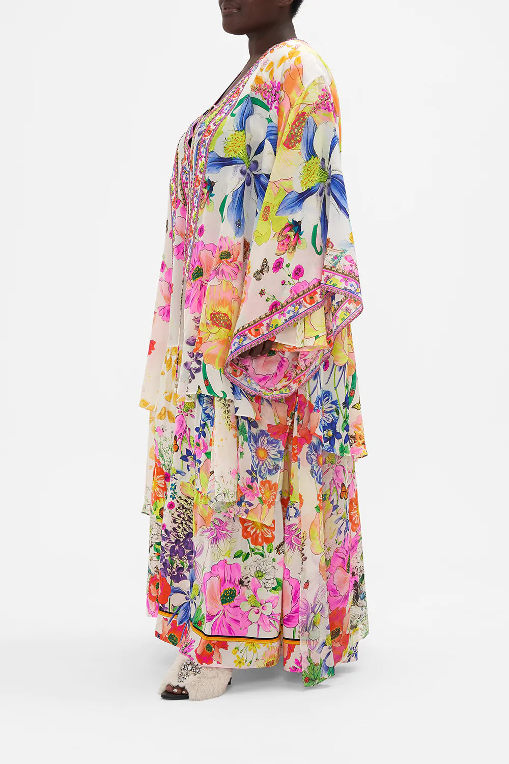 KIMONO WITH LONG UNDERLAYER FAIRY GANG