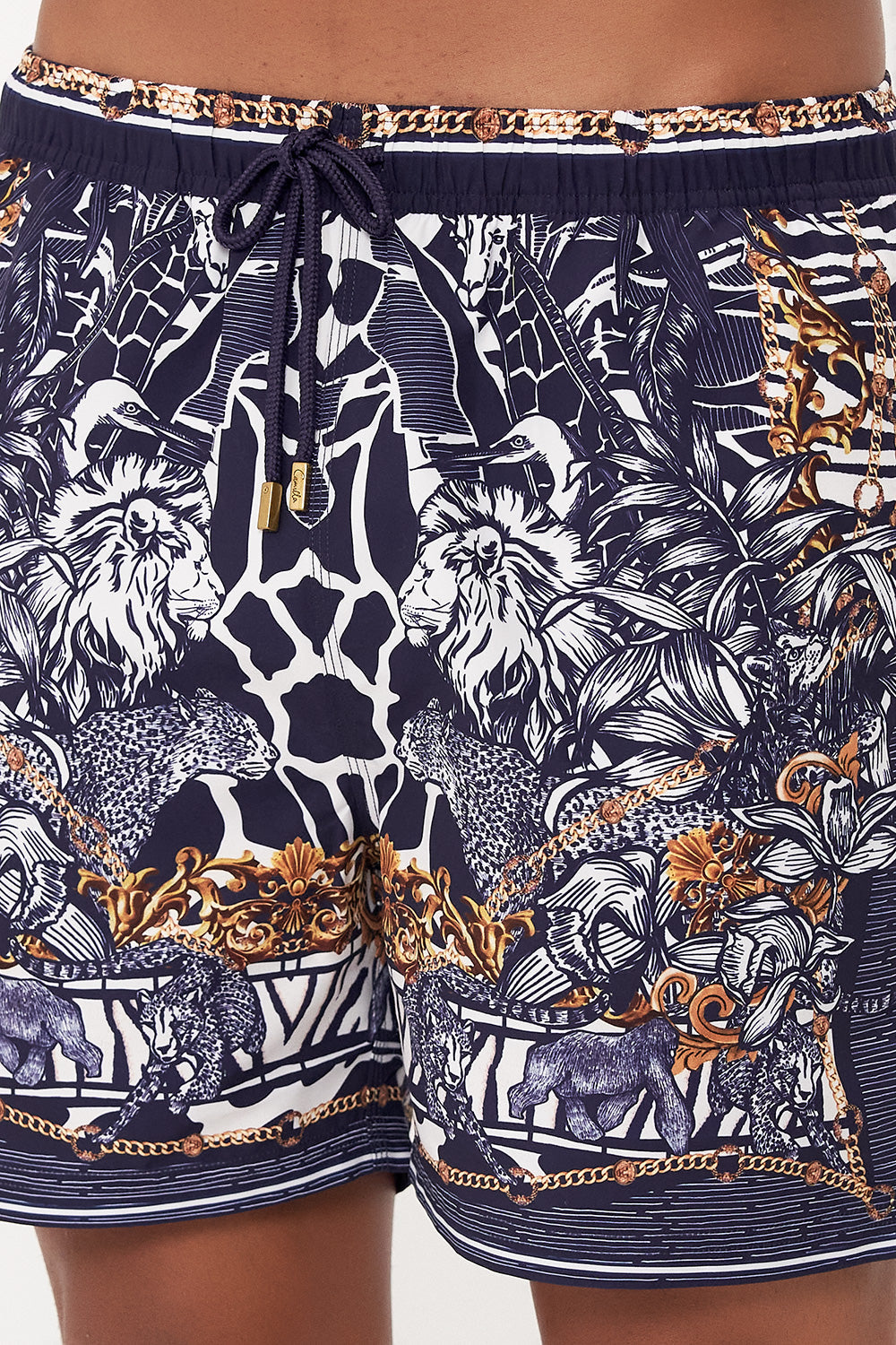 ELASTIC WAIST BOARDSHORT WHERES YOUR HEAD AT