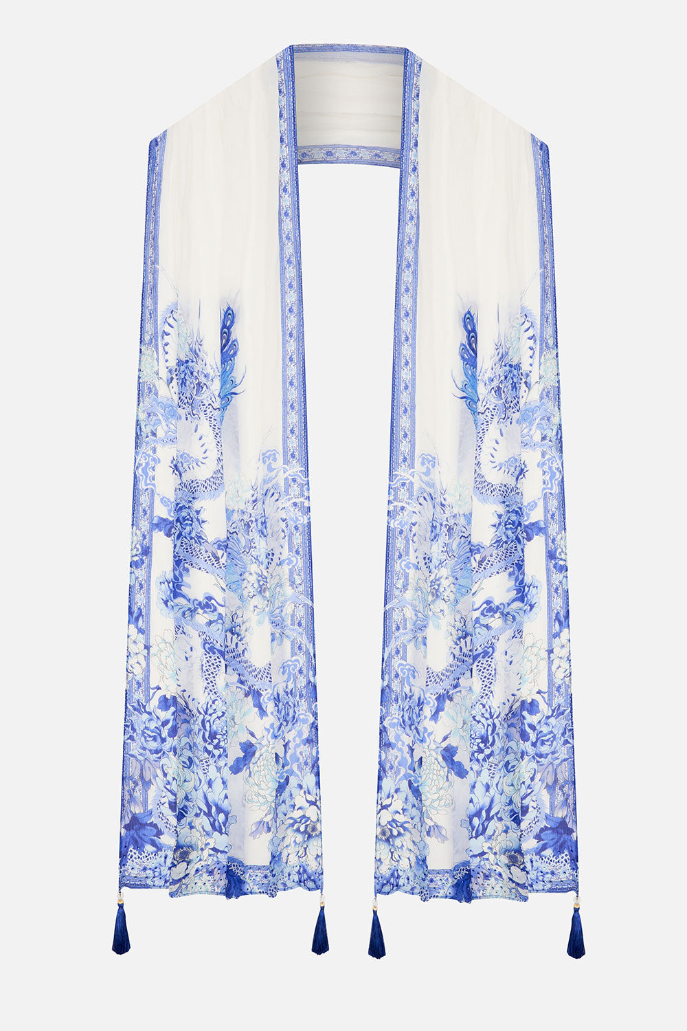 LONG SCARF HEART OF A DRAGON