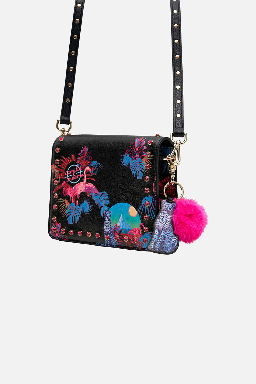 CROSS BODY BOX BAG NAUGHTY NEON