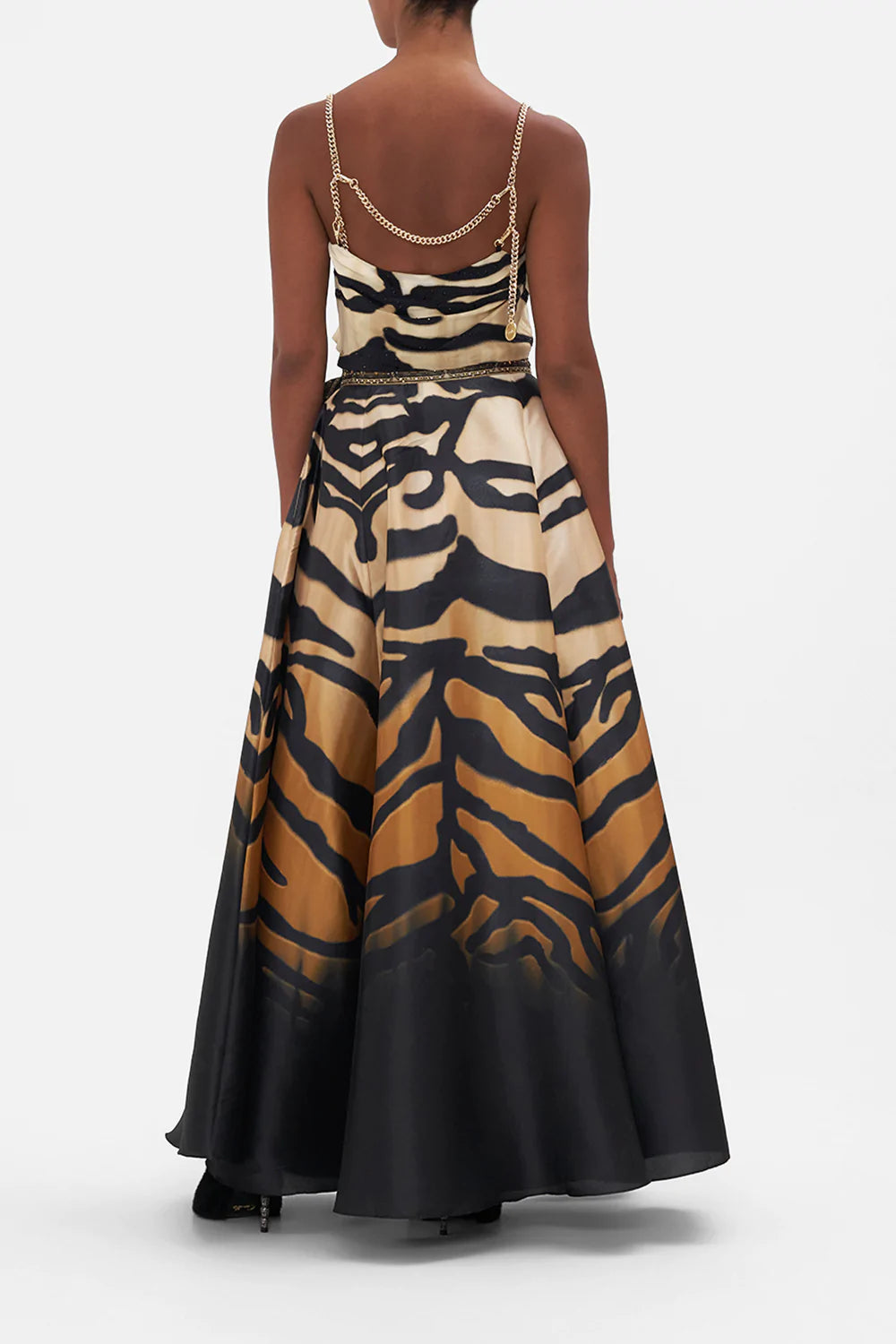 MAXI WRAP SKIRT TAME MY TIGER