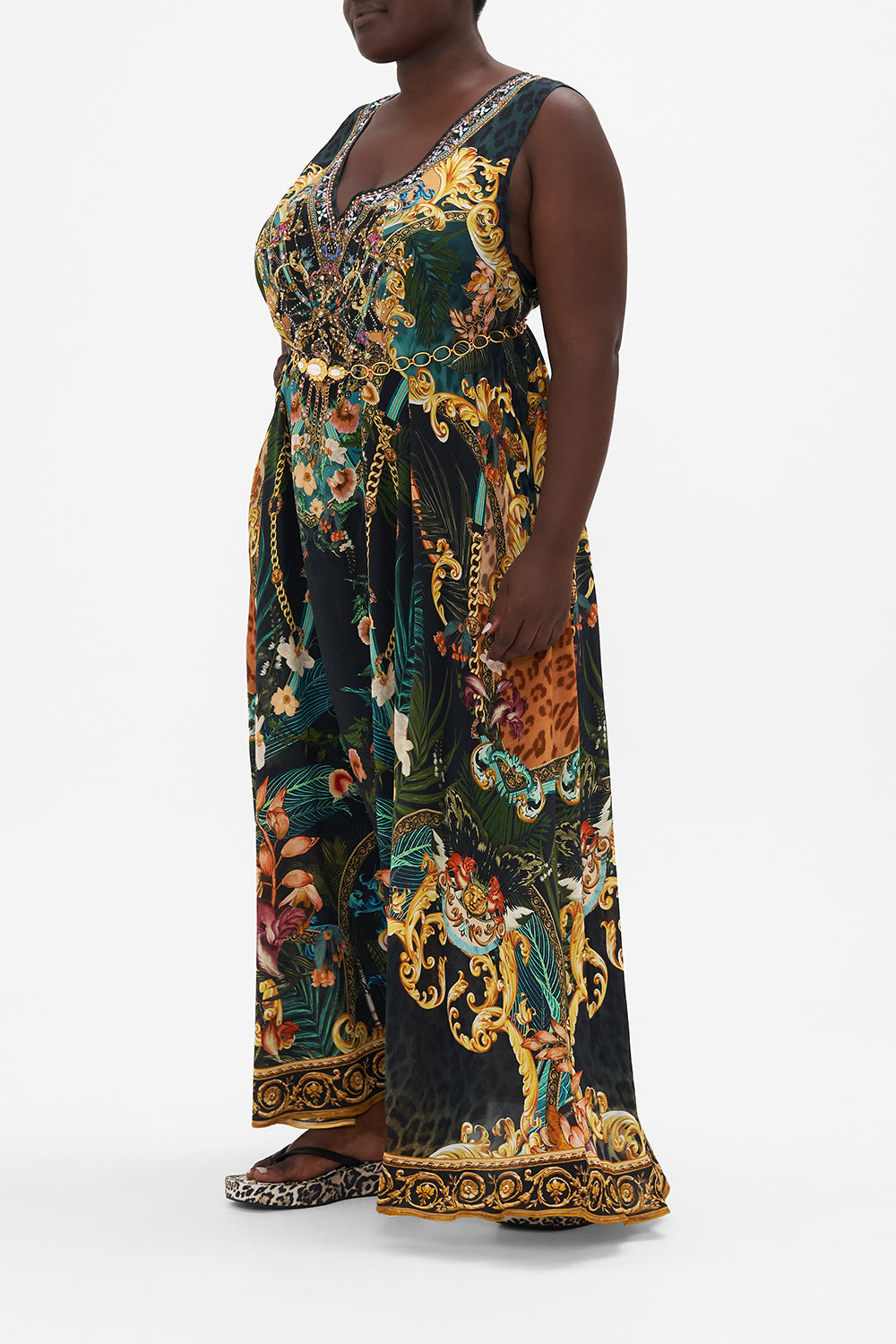 V NECK RACERBACK DRESS FEARLESS FELIS