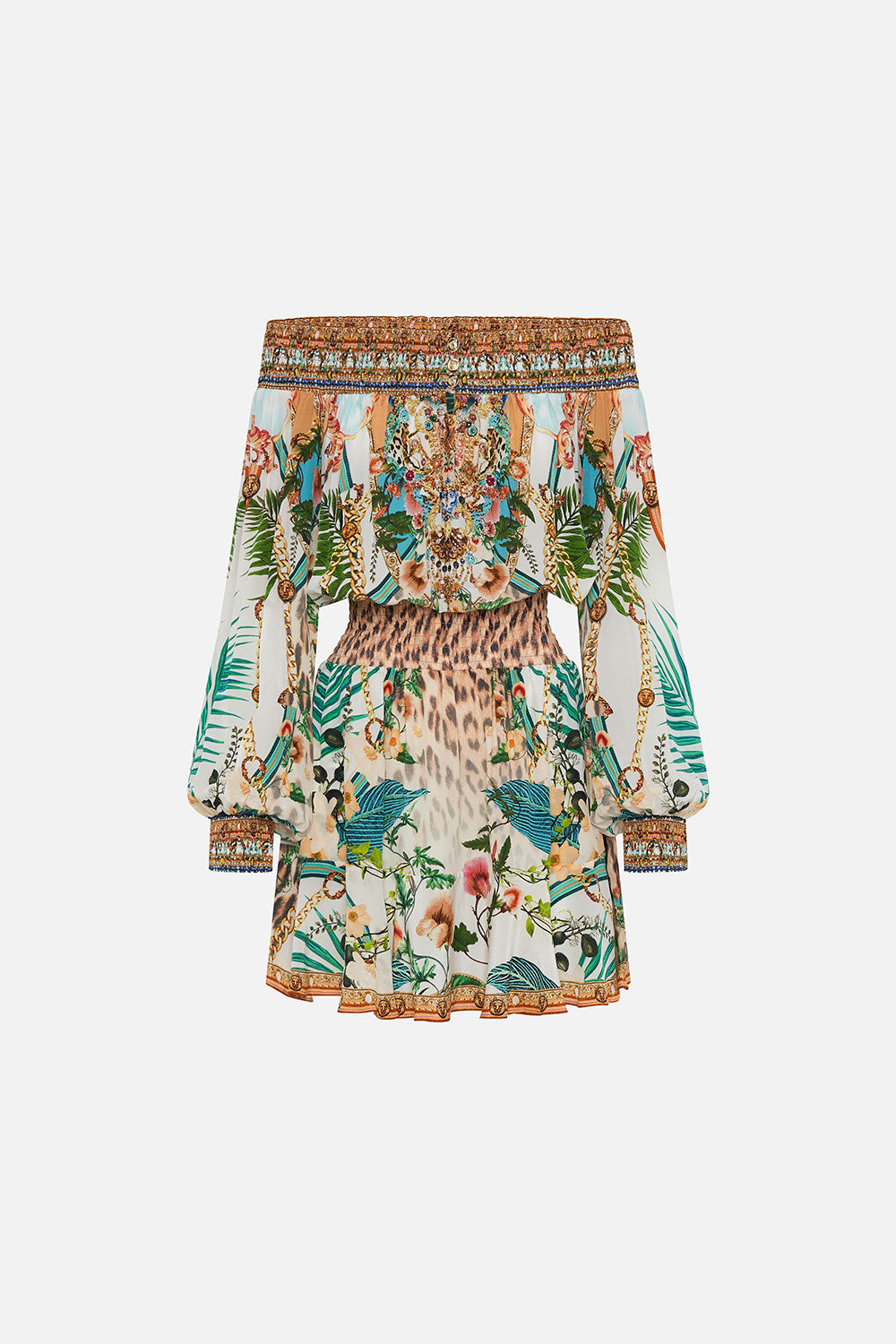 OFF SHOULDER SHORT DRESS ROYALTY LOYALTY