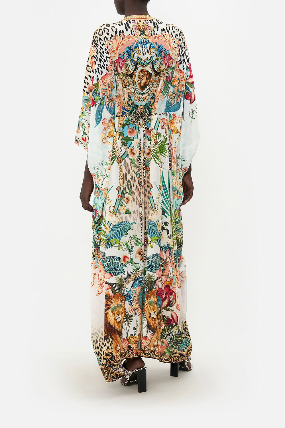 SPLIT SLEEVE KAFTAN WITH HARDWARE ROYALTY LOYALTY