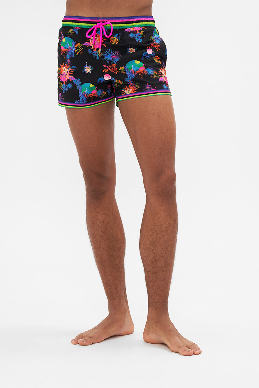 SHORT SWIM SHORT NAUGHTY NEON