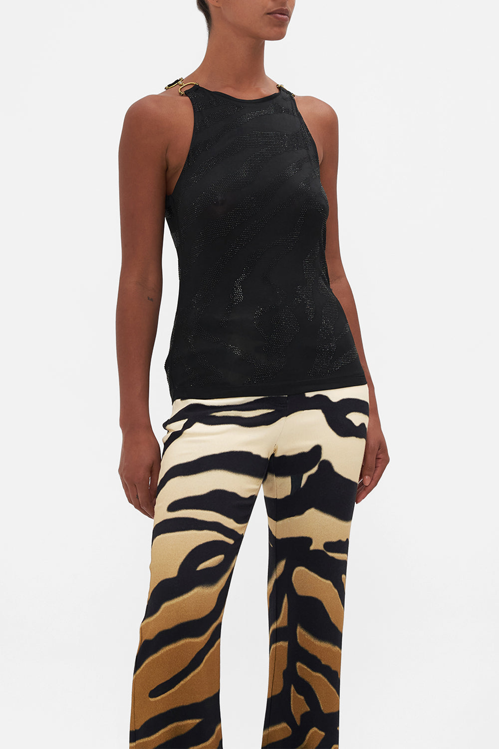 TANK WITH HARDWARE TAME MY TIGER