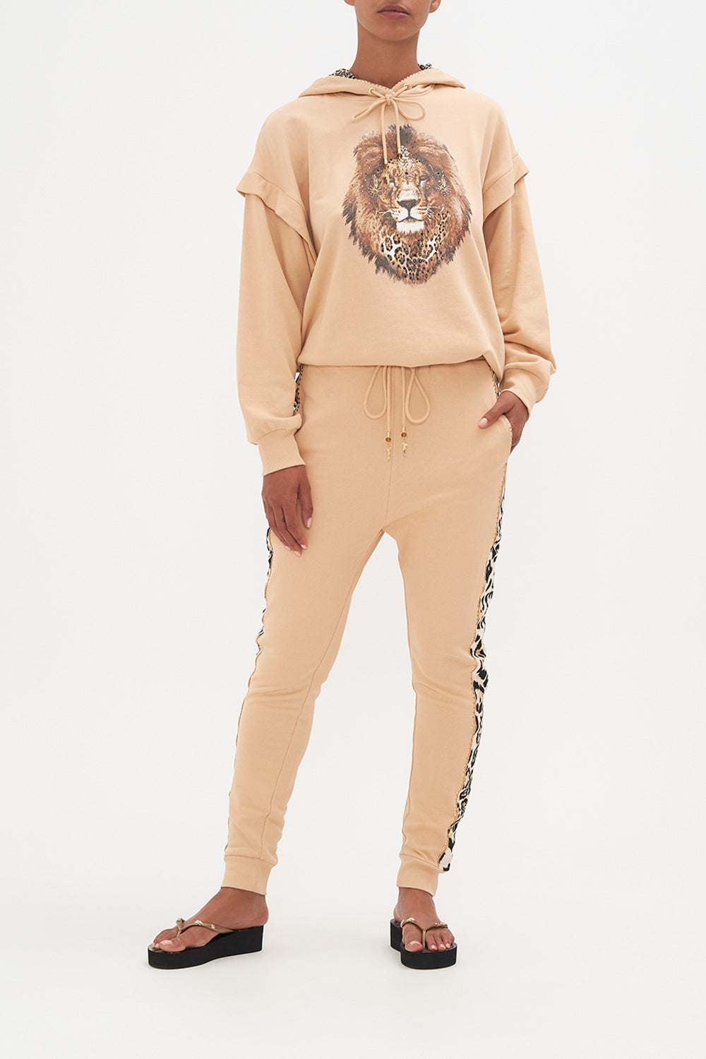 SIDE PANEL JERSEY PANT KITTY KAT KLUB