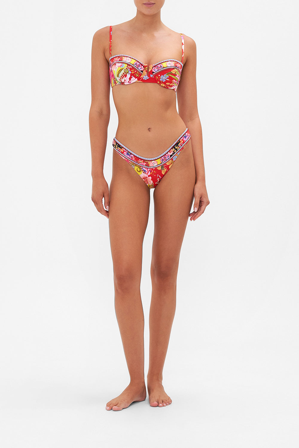 WIDE SIDE HIGH LEG PANT THE BEETLES